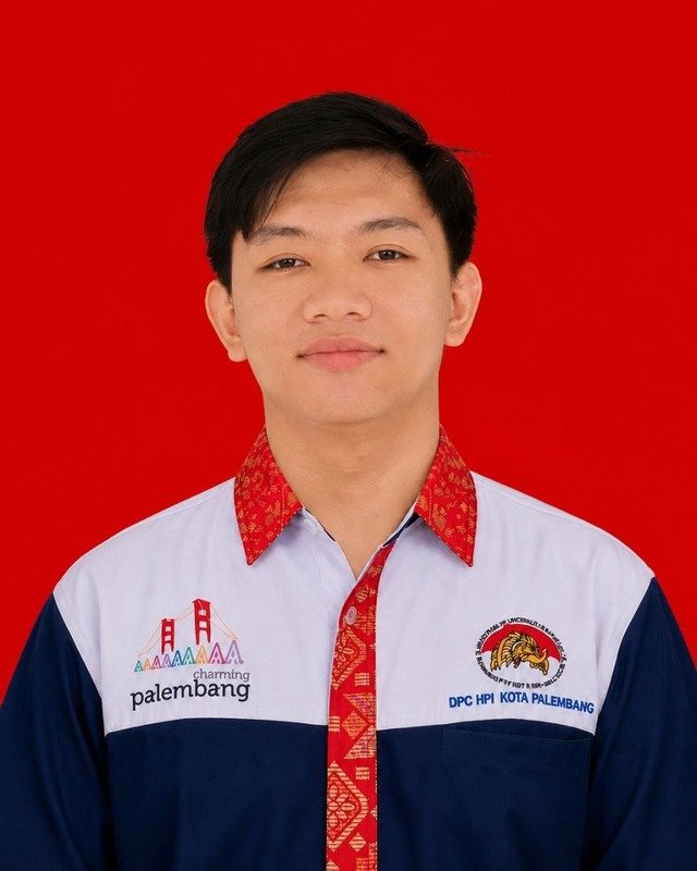 Foto resmi M. Ali Yokie, pemandu wisata berlisensi HPI dan pengurus DPC HPI Kota Palembang
